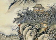 中国古美術 掛け軸 中国古物 書画 古画 清代詩人 書画家張陶 『画』 掛け軸 肉筆保證 二駿図0710GH003 福岡の絵画 中国絵画 買取 | 骨董品・美術品の高価査定・出張買取なら