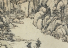 民間仕入れ品　中国近時代の掛軸 人物図　大千作 貴重品　肉筆絵  民間仕入れ品 中国時代の掛軸 張大千作人物図 激安骨董品 肉筆保証